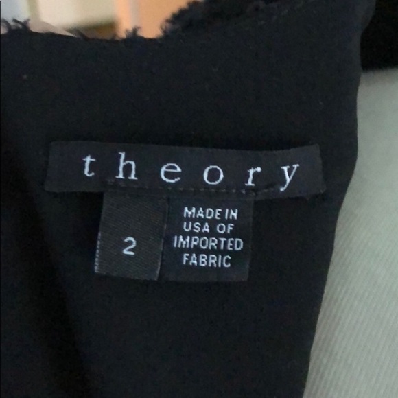 Theory black dress size 2 - Picture 3 of 4